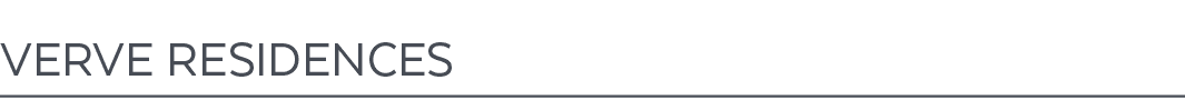 verve residences